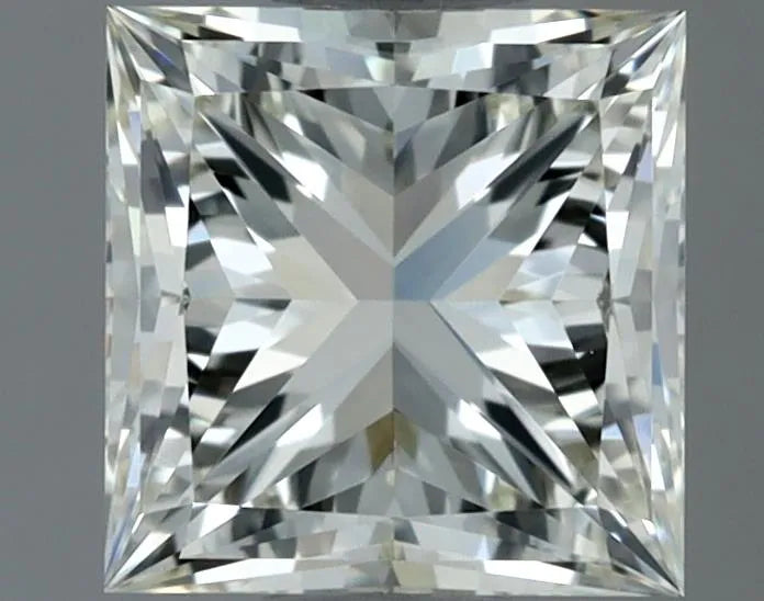1.00ct Princess Natural Diamond (Colour J, Clarity VVS2, Cut EX, IGI Certified)