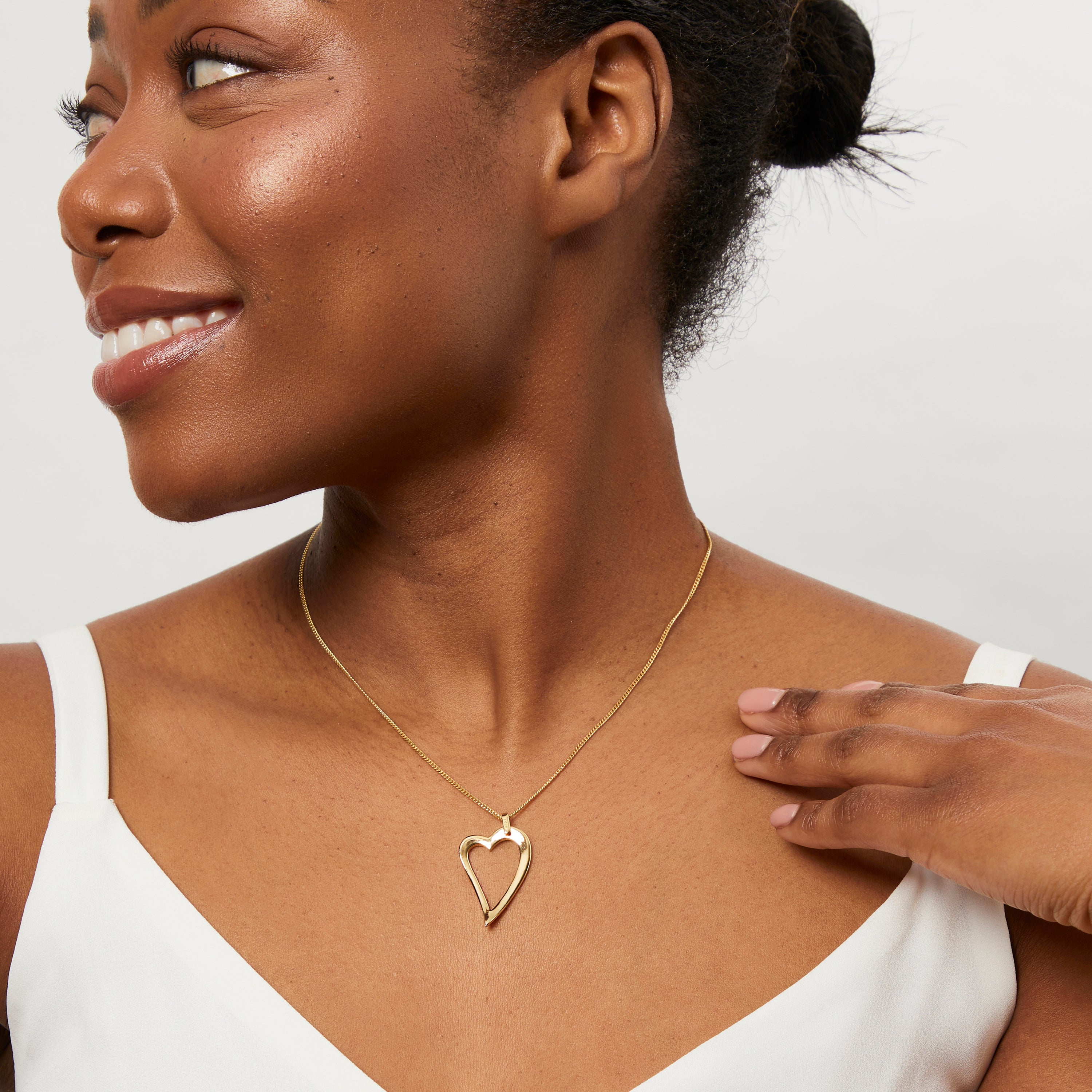 Yellow Gold Dali Heart Pendant