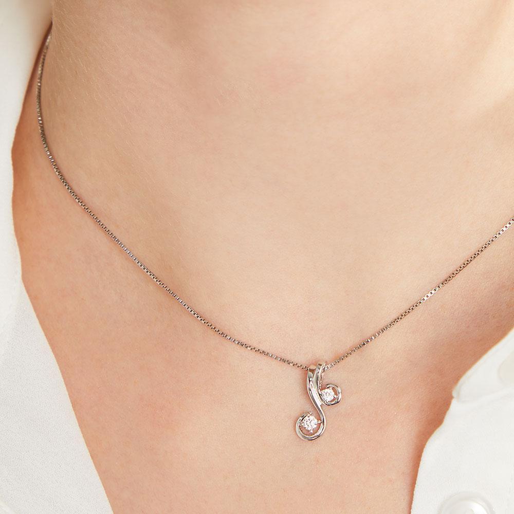 Sterling Silver Simple S Shape Pendant