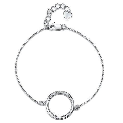 Sterling Silver Circle Bracelet