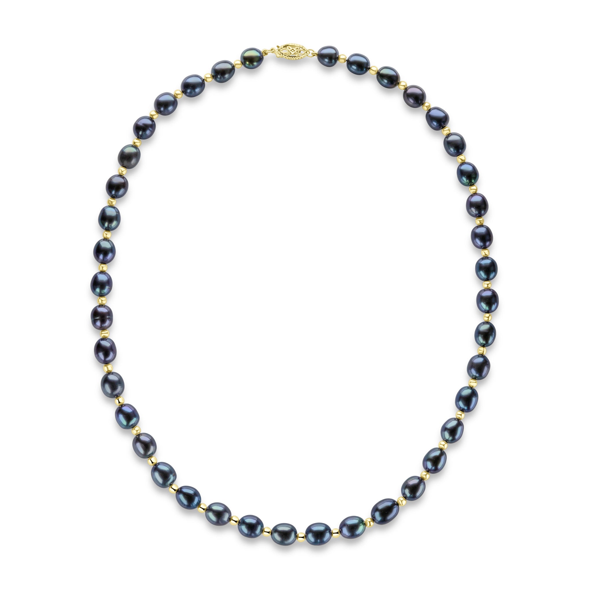 9Y 7mm Rice + Bead Black