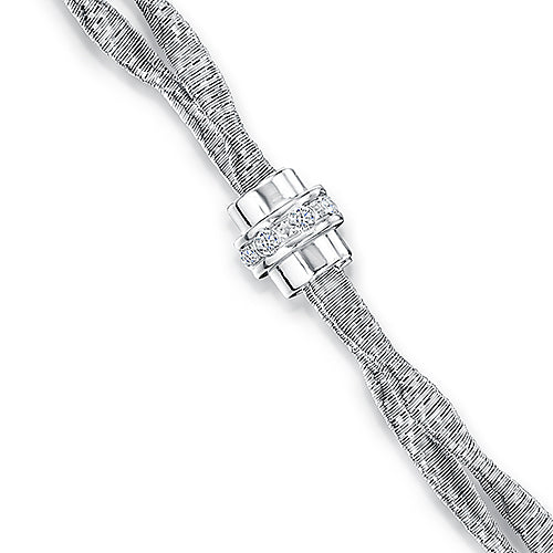 Sterling Silver Double Strand Bracelet