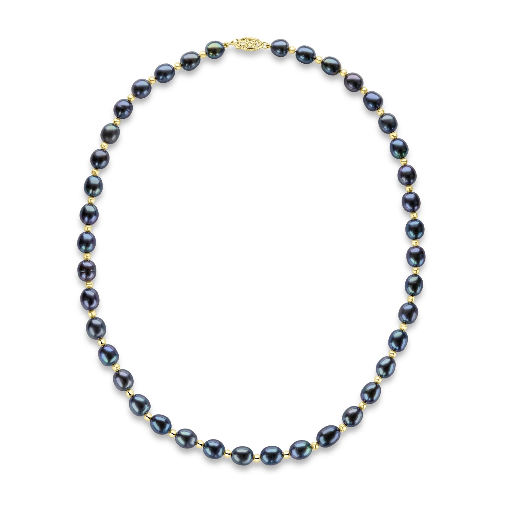 9Y 7mm Rice + Bead Black