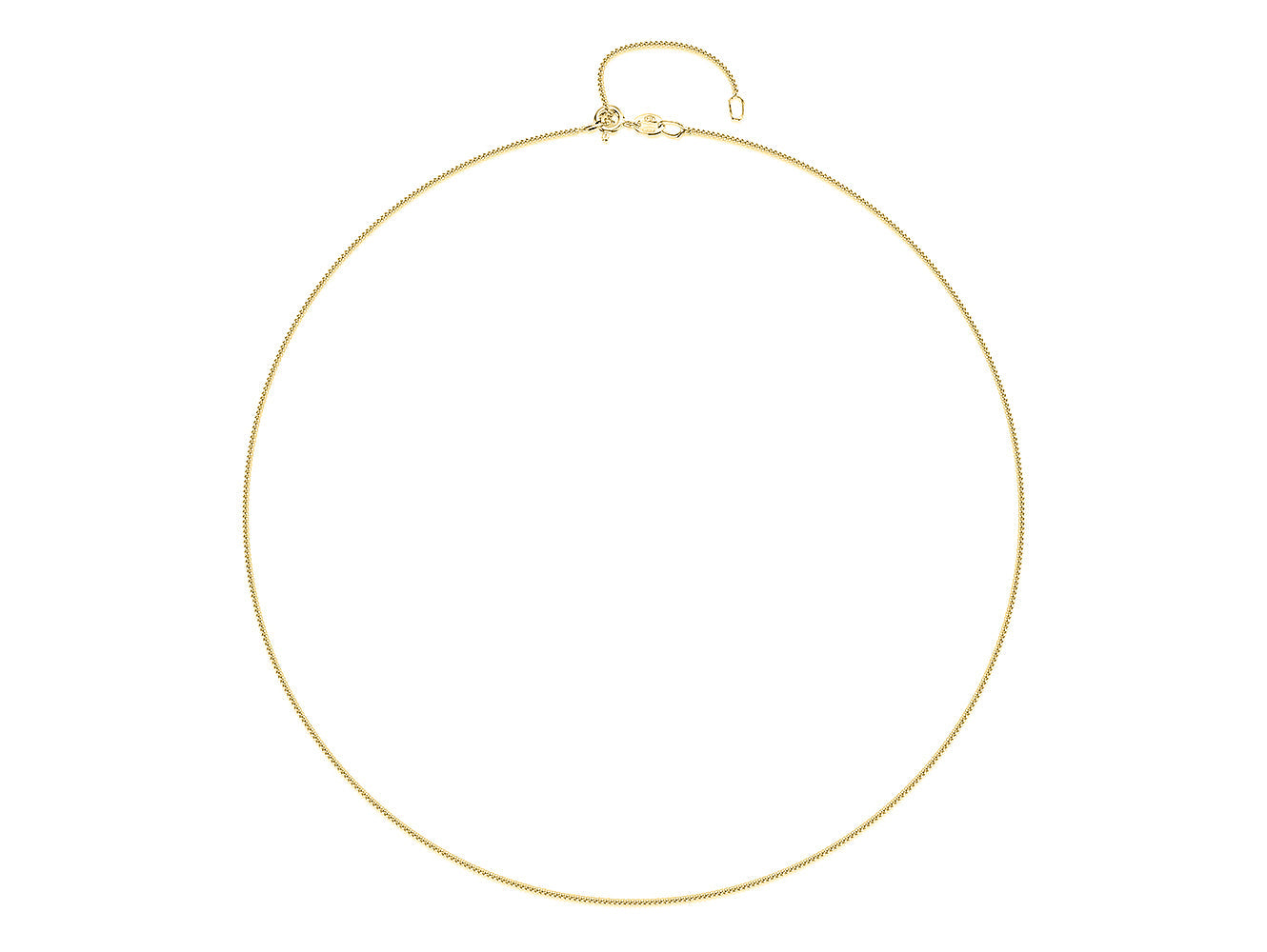 Gold Vermeil Chain. 1.6g