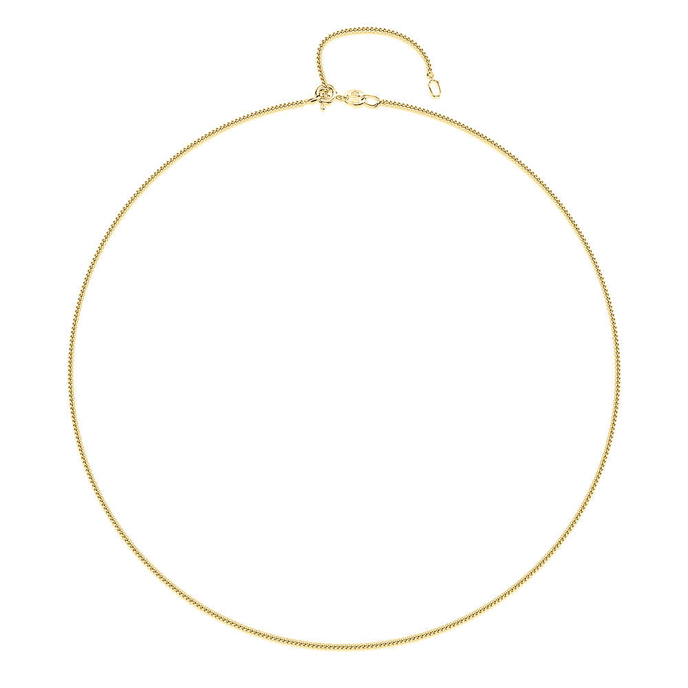 Yellow Gold Vermeil Chain. 2.5g