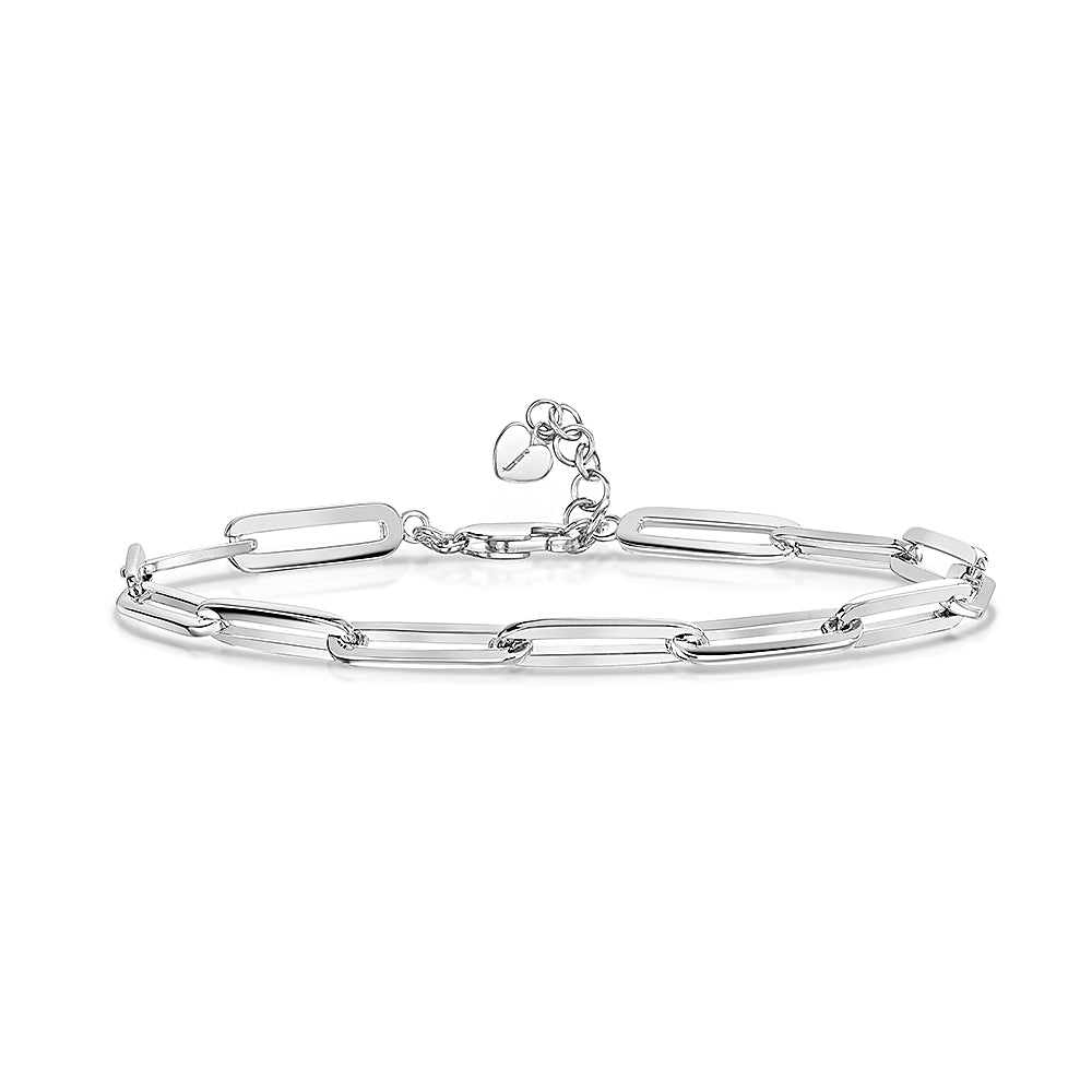 Sterling Silver Paperlink Bracelet