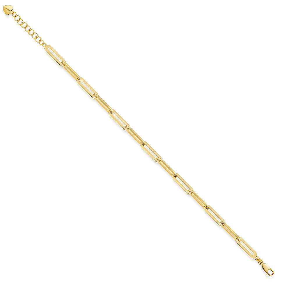 Gold Vermeil Paperlink Bracelet