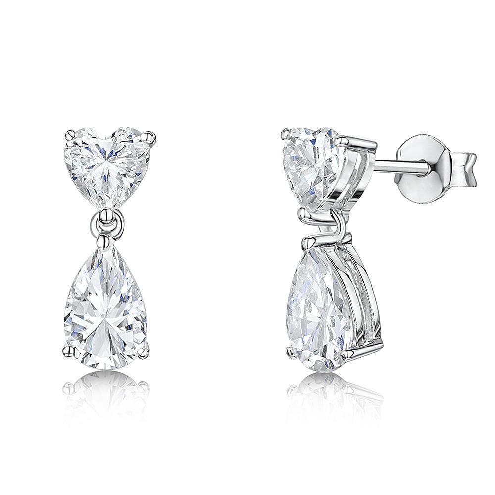 Sterling Silver Teardrop Earrings