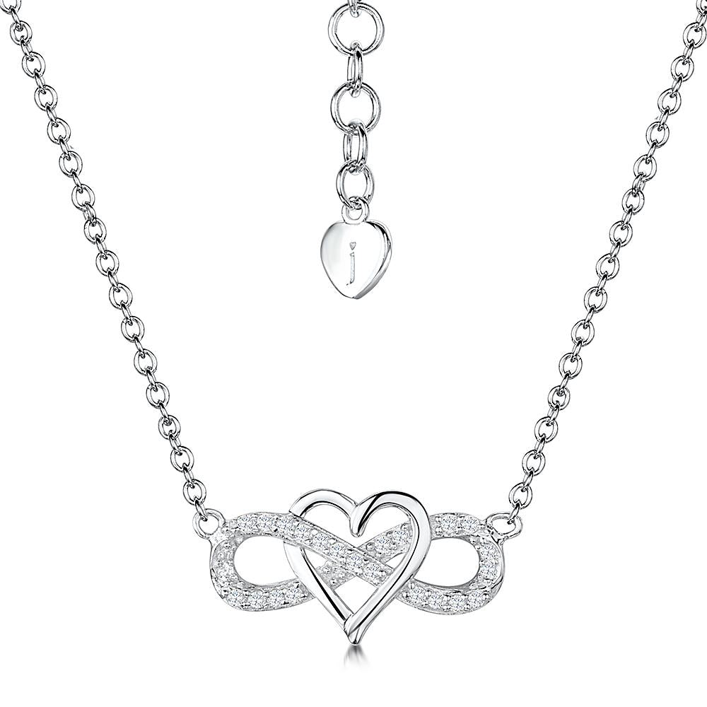 Sterling Silver Infinity Necklace