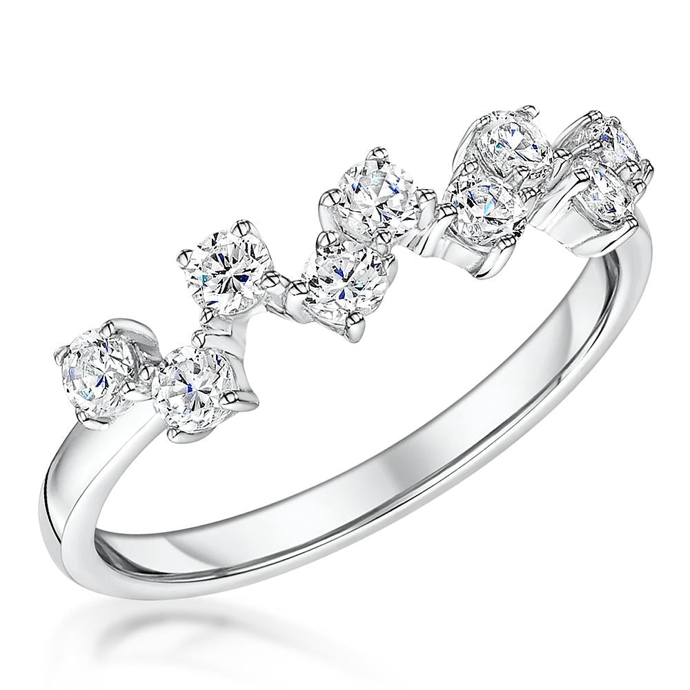 Sterling Silver ZigZag Ring