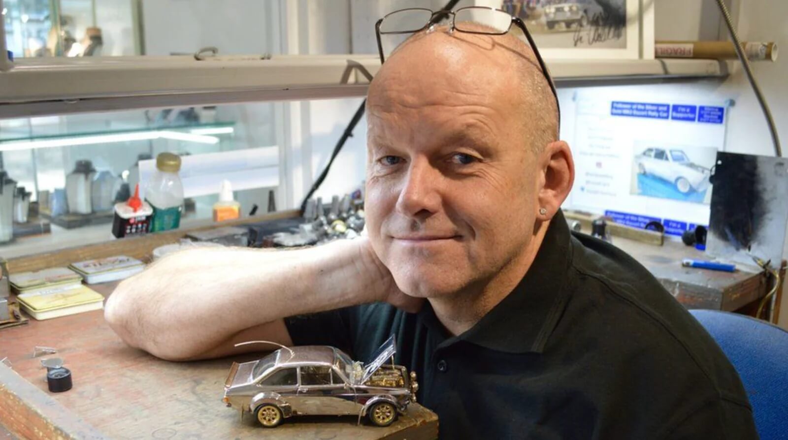 Russell Lord’s Amazing Jewel-Encrusted Ford Escort