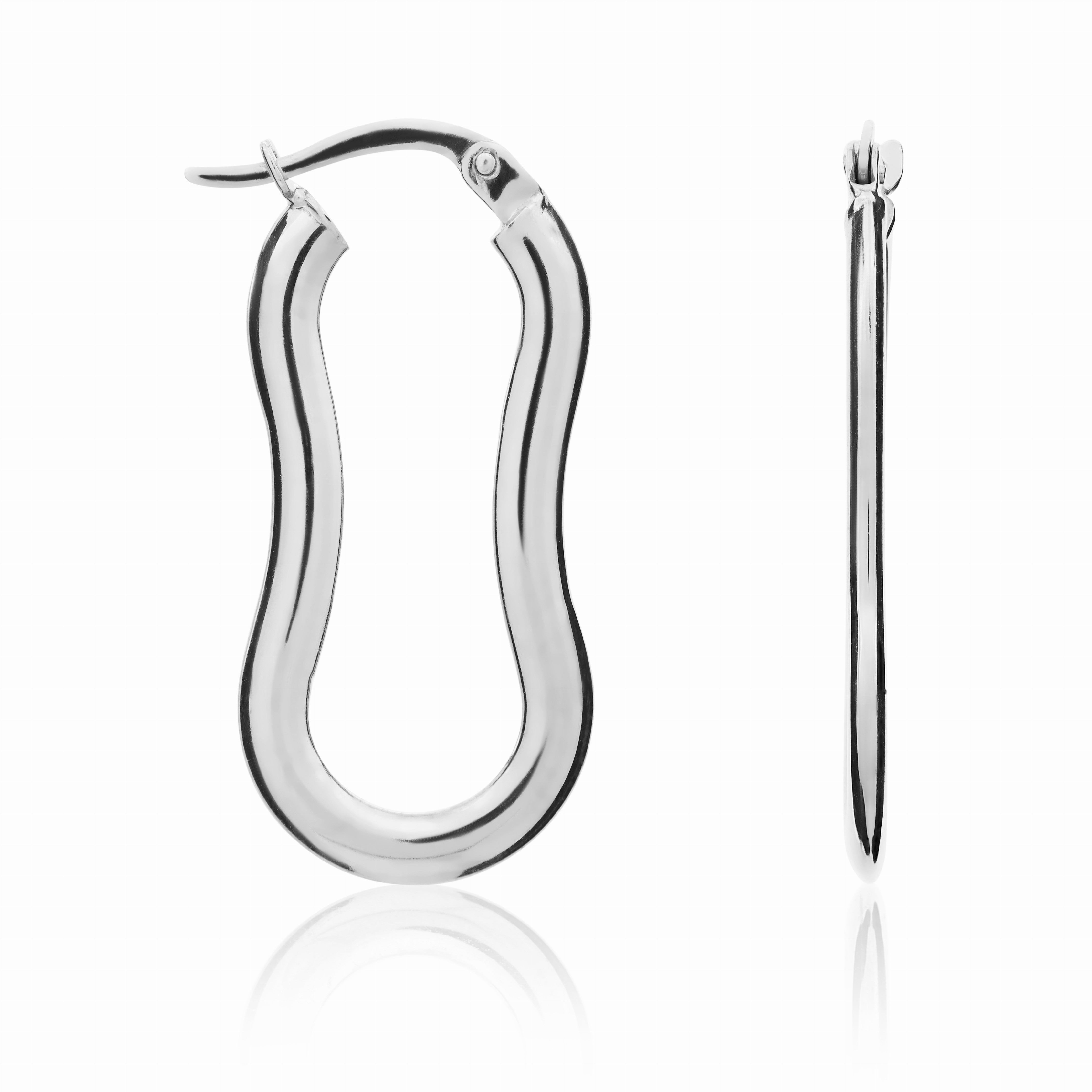 9WG.FLAT SHAPED  HOOP ER