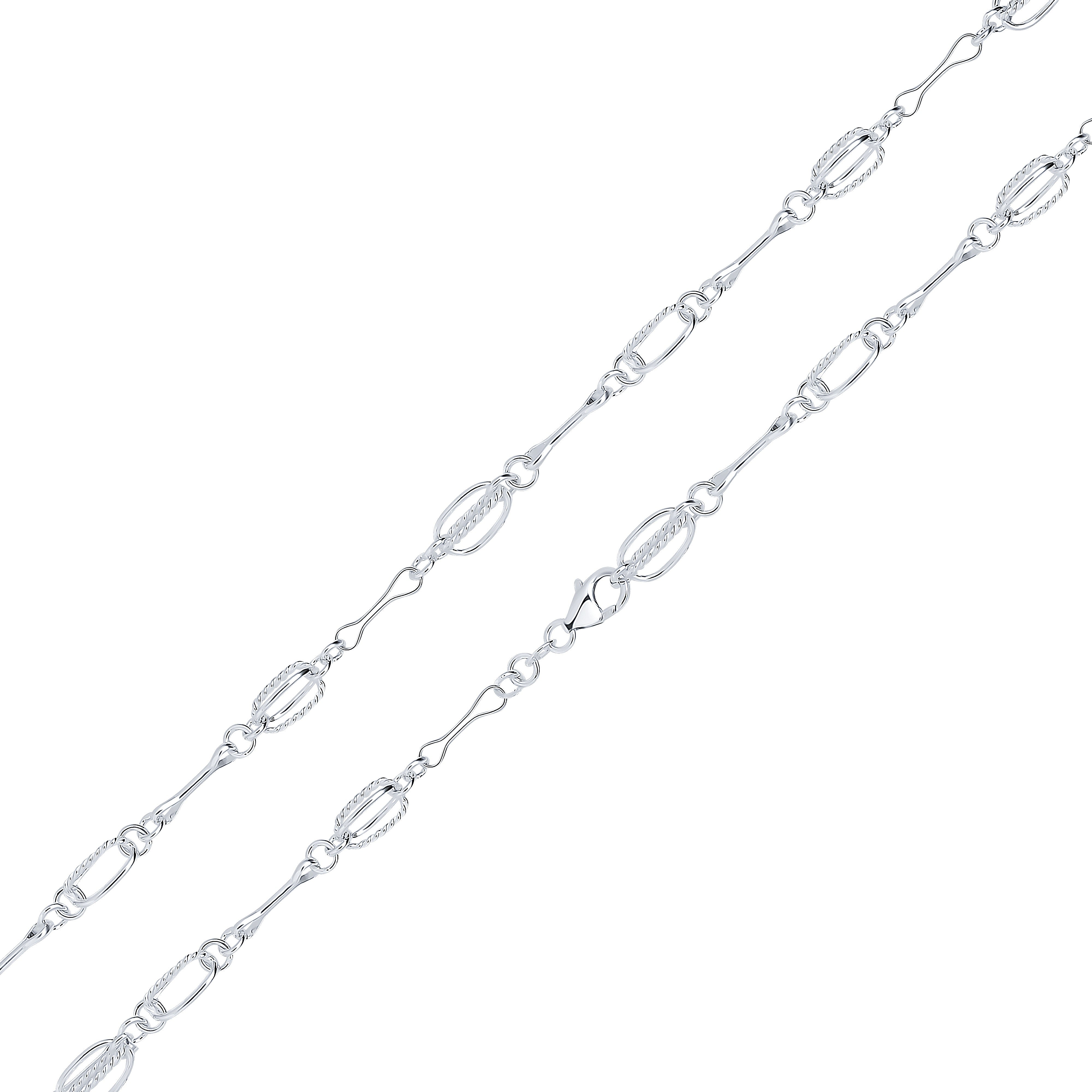 Silver 7.6mm Pinch Pin Cage 7.5"