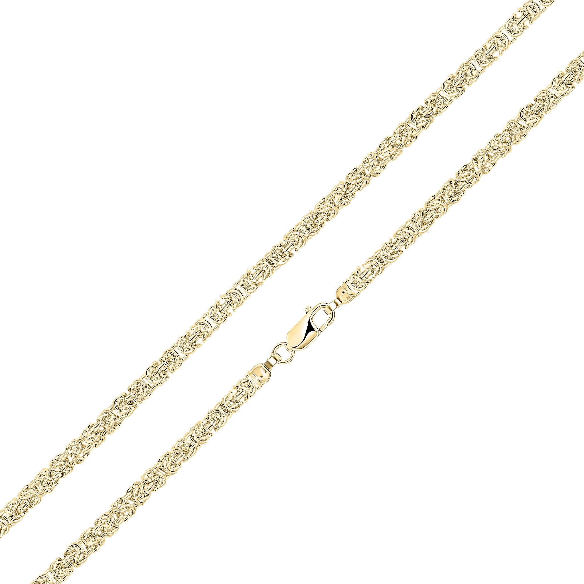 18ct Vermeil 5mm Byzantine 18"