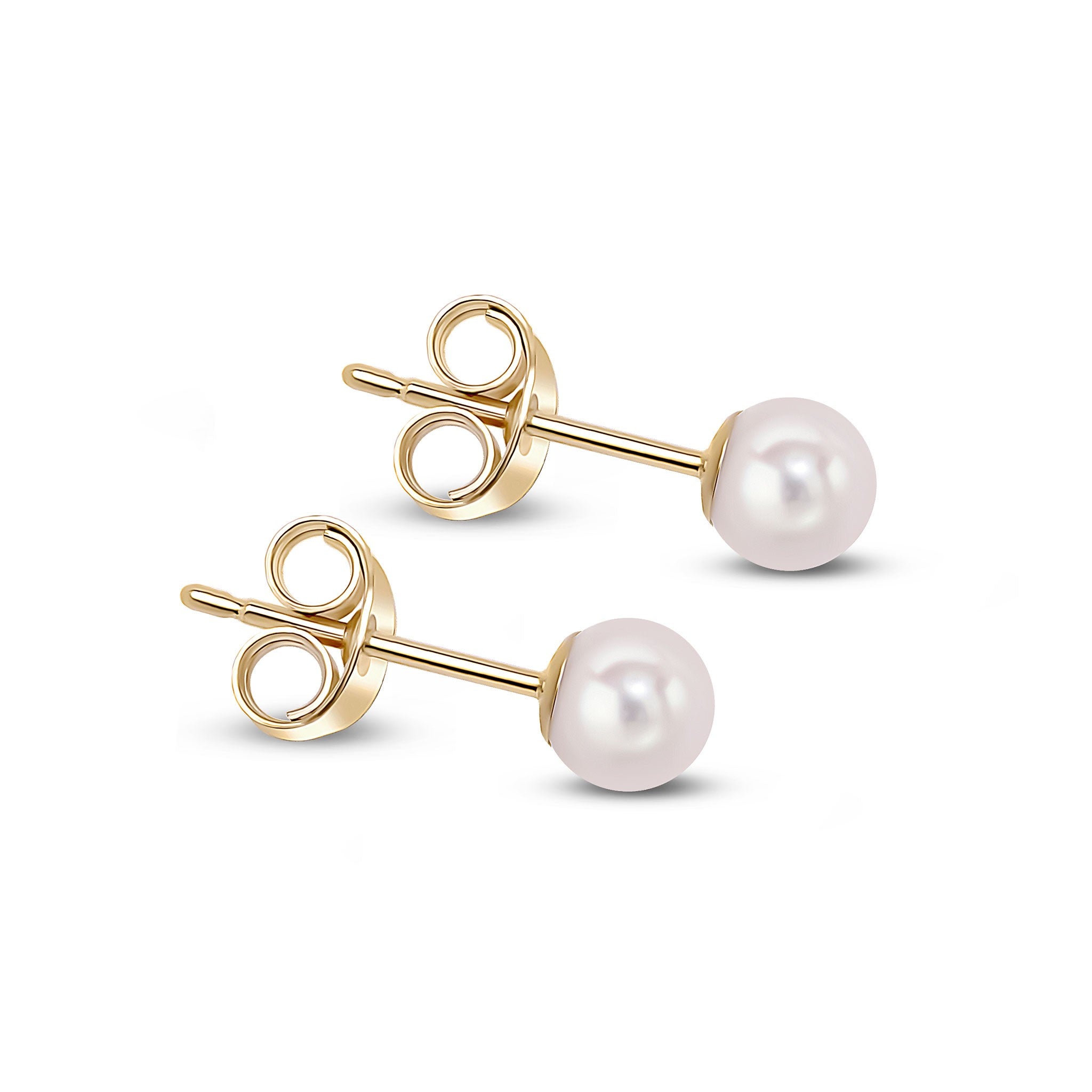 9KY 4mm Akoya Pearl Stud