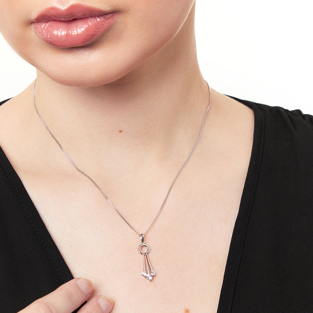 Sterling Silver 3 Strand Pendant