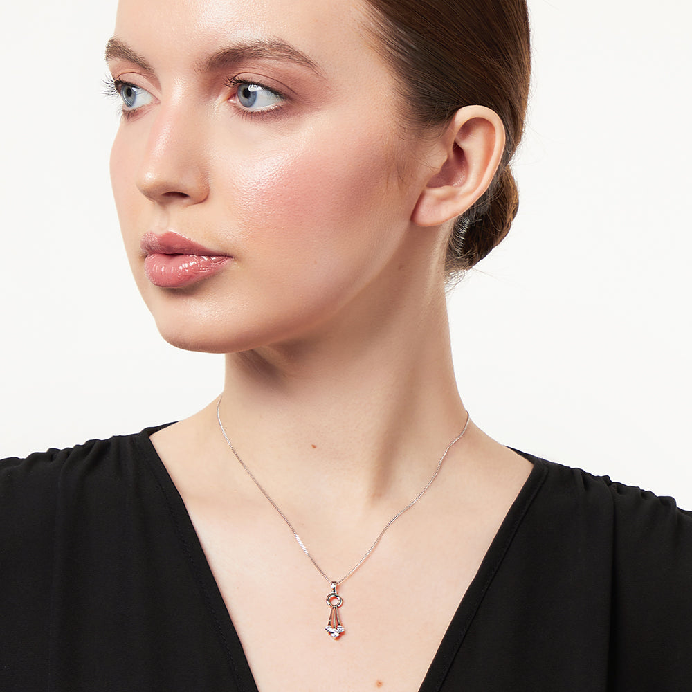 Sterling Silver 3 Strand Pendant