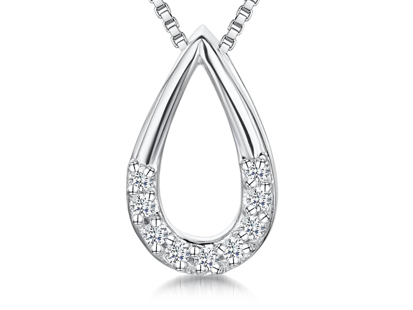 Sterling Silver Tiny Oval Pendant