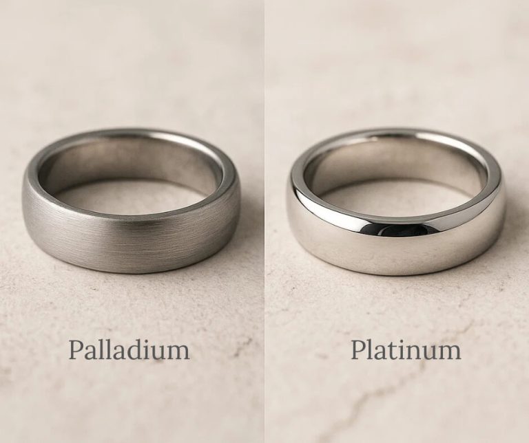 Comparing Palladium vs Platinum for Wedding Bands